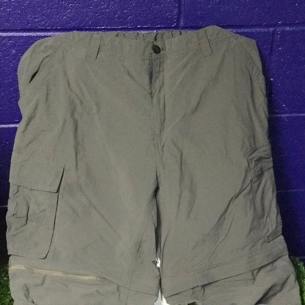 Rei grey pants that can unzip to shorts XL 32 long